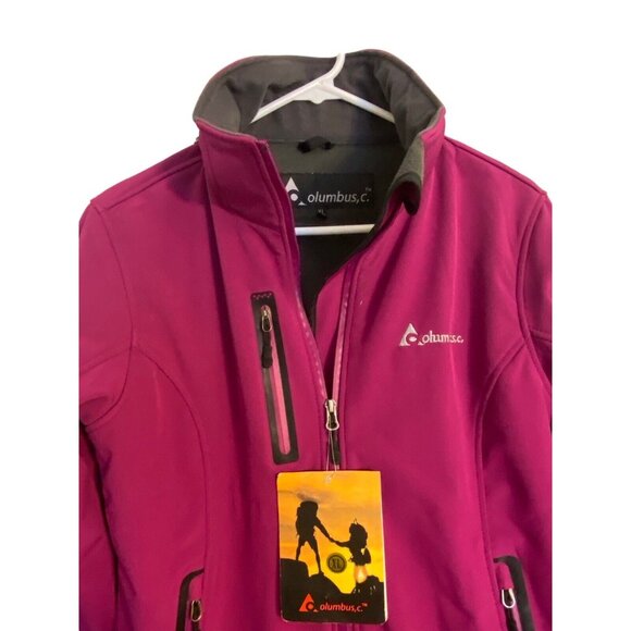 Olumbus C Girls Size XL Pink Ski Snow Jacket Full Zip - Picture 5 of 10